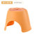 ALCOCO儿童塑料小凳子可坐人防滑儿童凳沙发浴室储物收纳凳橘色 呆萌造型 防滑设计第4张高清大图