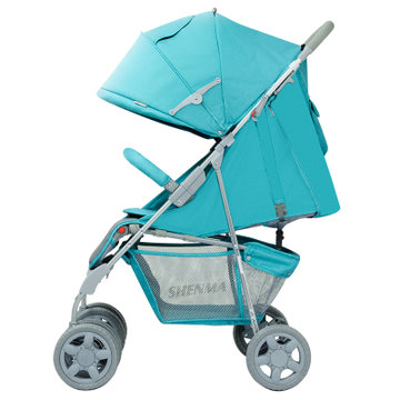 shinema/神马婴儿推车轻便便携伞车折叠四季通用婴儿车可坐可躺宝宝儿童手推车(典雅青)