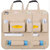 费凯丹多功能车载收纳袋储物袋 汽车靠背收纳袋坐椅置物袋挂袋(米色（双只装） 版本)第5张高清大图