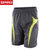 spiro运动短裤男女跑步速干夏季透气型健身五分裤男女款S184X(灰色/荧光绿 L)第3张高清大图