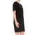 MCQ女士黑色时尚燕子短袖连衣裙395772-RLT73-1000XS黑色 时尚百搭第2张高清大图