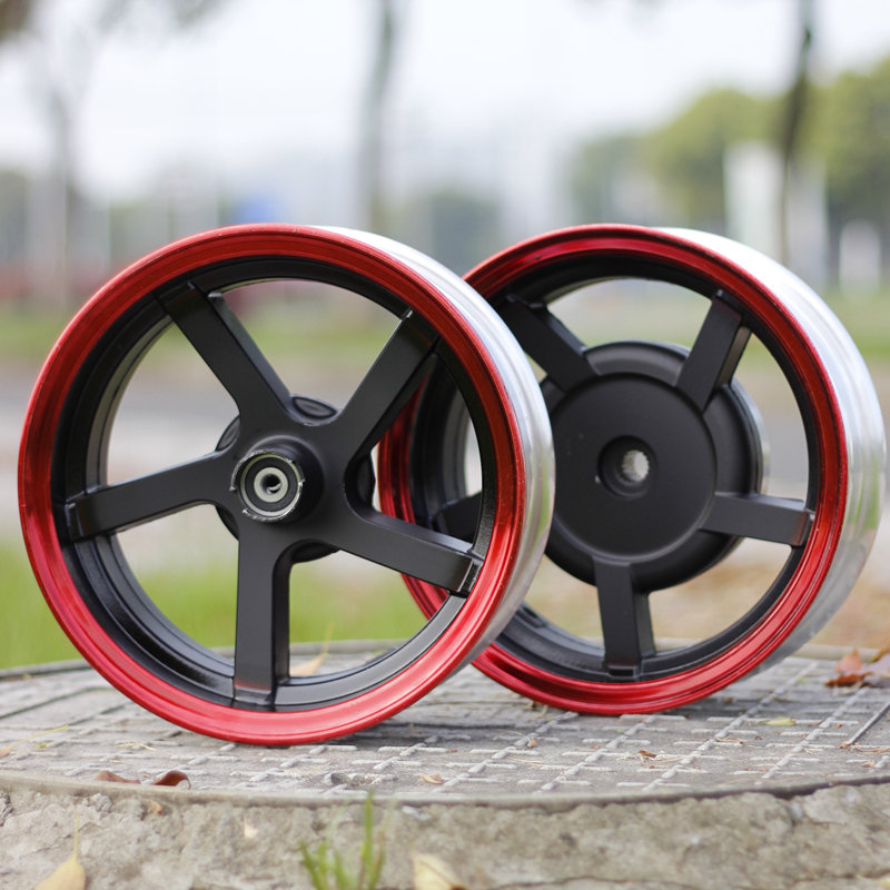 摩托车配件电动车轮毂碟刹前轮125后轮雅马哈