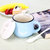 复古创意陶瓷杯大肚杯子 牛奶早餐杯咖啡杯 色釉马克杯可logo定制  大号350ml(浅蓝色)(大号350ml)第5张高清大图