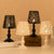 莎芮 欧式家居创意复古铁艺风灯蜡烛烛台浪漫烛光晚餐婚庆道具摆件礼物(KX8029黑色)第3张高清大图