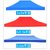 雨棚顶布 遮阳棚篷布定做3大3帐篷伞布四角遮阳伞布 定做广告印刷(800D加厚2.0x3.0m蓝色)第3张高清大图
