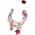 一卡2个儿童手链出口澳洲宝宝弹性串珠手链冰雪公主首饰生日礼物(冰雪公主手链 （2条装）)第9张高清大图