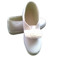 谋福 冬季加绒加厚中巾防静电保暖棉工作鞋 帆布 棉鞋 棉布鞋 白色(白色 45)