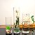创简坊（CJIANFF） 落地直筒水培大号花器 富贵竹玻璃花瓶透明 婚庆路引(口径20cm高40cm)第4张高清大图