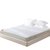 (国美自营)梦洁家纺 简易简约时尚保护垫 双人床护垫 床垫保护垫 床垫150*200CM第2张高清大图