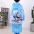 学生儿童雨衣 带书包位托马斯男女宝宝防水加厚雨披小孩卡通图案雨披充气帽檐(蓝色)(M(身高110cm-120cm))第3张高清大图