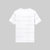 海澜之家新疆棉短袖T恤男夏季衣身线条胸前字母印花上衣HNTBJ2D195A 米白条纹175白 国美超市甄选第2张高清大图
