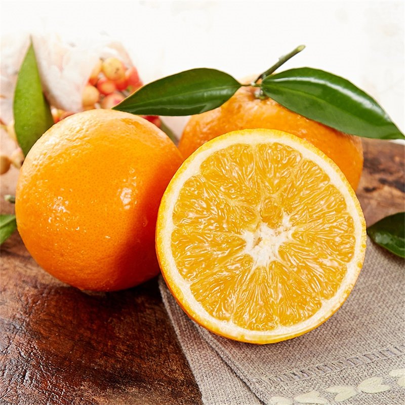 誉福园重庆奉节脐橙85斤中果6570mm酸甜多汁肉嫩爽口