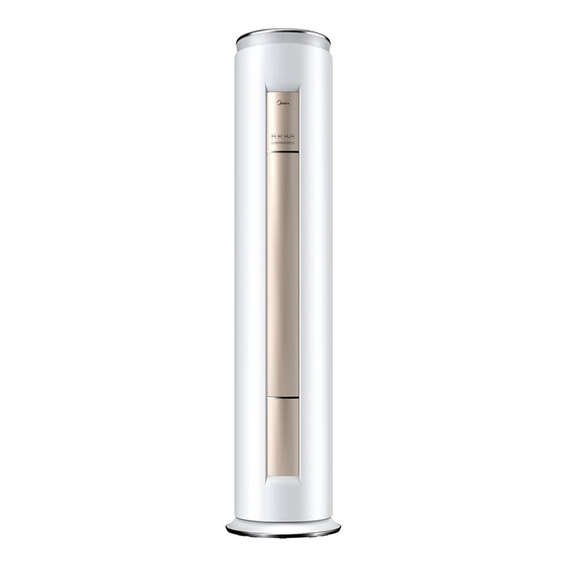 美的midea新一级fun星智能变频2匹客厅圆柱空调柜机kfr51lwn8mha1