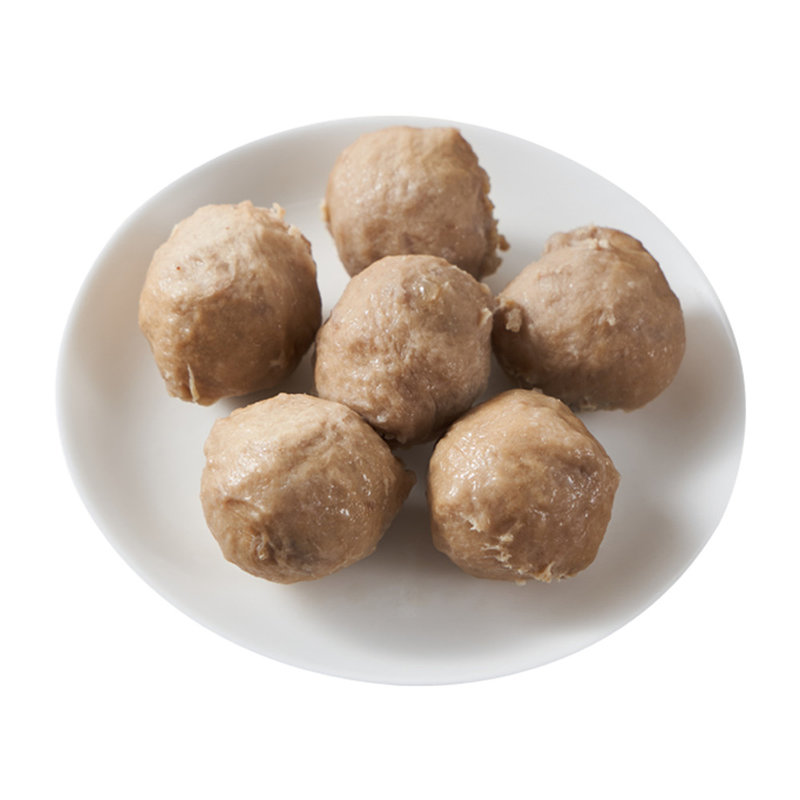 丸府烫捞爆汁牛肉丸6粒装120g3盒火锅丸子烧烤肉质紧实满口爆汁