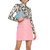 宝曼粉色女士半裙 VF14004C208-4KH34粉 时尚百搭第3张高清大图