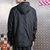 Adidas阿迪达斯外套男装 春季新款跑步训练健身运动服透气舒适风衣连帽夹克DN8763(黑色 XL)第7张高清大图