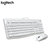 Logitech/罗技MK120 USB有线鼠标键盘套装 电脑台式机键鼠套装(白色)第5张高清大图