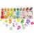 巧之木彩色数字形状对数板塑料QZM-0617 婴幼儿童玩具男女小孩宝宝早教益智玩具第2张高清大图