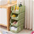 家居厨房水果蔬菜收纳筐A754杂物储物架玩具零食多层置物架lq0830(绿色)第2张高清大图
