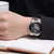 欧美时（OMAYS）多功能手表男士时尚防水夜光学生石英表男表 陶瓷潮流2020新款潮流防水腕表(白色 钢带)第4张高清大图