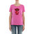 Emporio Armani女士粉色小熊图案圆领短袖T恤H2T6Q-2JQAZ-030942粉 时尚百搭第5张高清大图