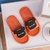 新款夏季浴室拖鞋男女室内居家情侣拖鞋(橙色 40-41)第6张高清大图