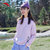 安踏女套头衫JOY女套头卫衣2022春季 AP6749XL码紫 国美甄选商品第2张高清大图
