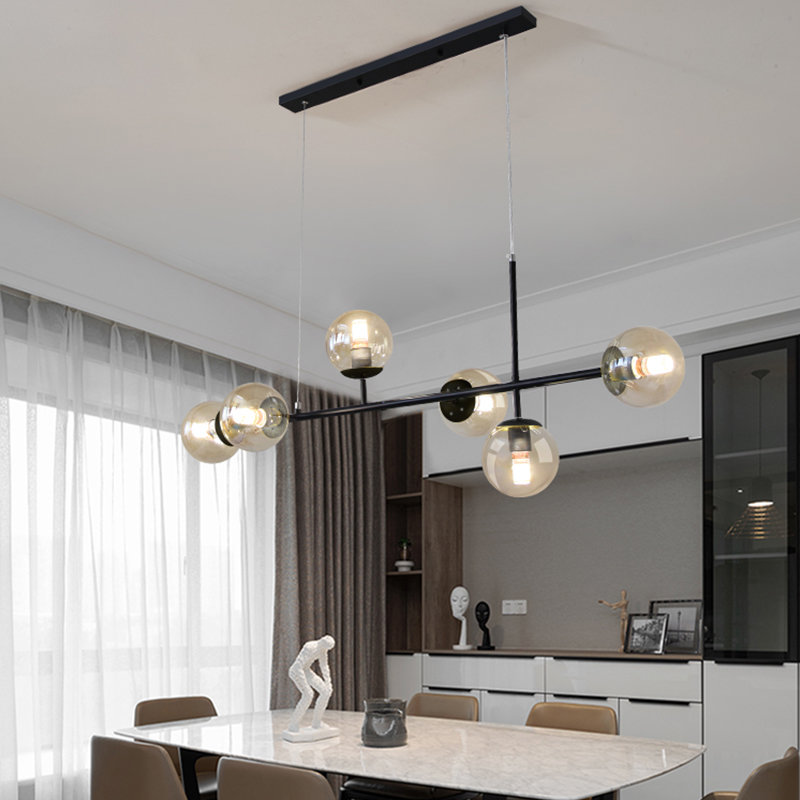 餐厅吊灯极简约现代大气创意个性饭桌吧台家用北欧灯具2020新款91316