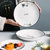 北欧猫咪盘子菜盘深盘家用陶瓷套装组合方形可爱创意餐盘碟浅平盘(8寸深圆盘-B款)第2张高清大图