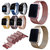 apple Watch表带不锈钢 苹果手表带运动 iwatch表带米兰尼斯(黑色 42mm)第3张高清大图
