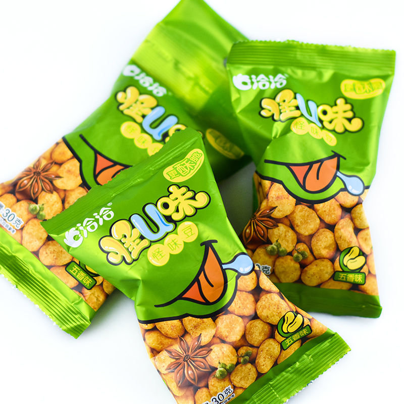 洽洽五香味怪味豆30g10追剧零食咸香酥脆