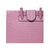 ALEN&QUEENA搭扣鳄鱼纹方形休闲女包18104(粉色)第3张高清大图