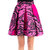 Valentino女士短裙 QB3RA3W5-46B-AM838粉紫色 时尚百搭第3张高清大图