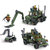 军事拼装积木玩具野战部队战舰变形导弹飞机男孩6-12岁(84040)第2张高清大图