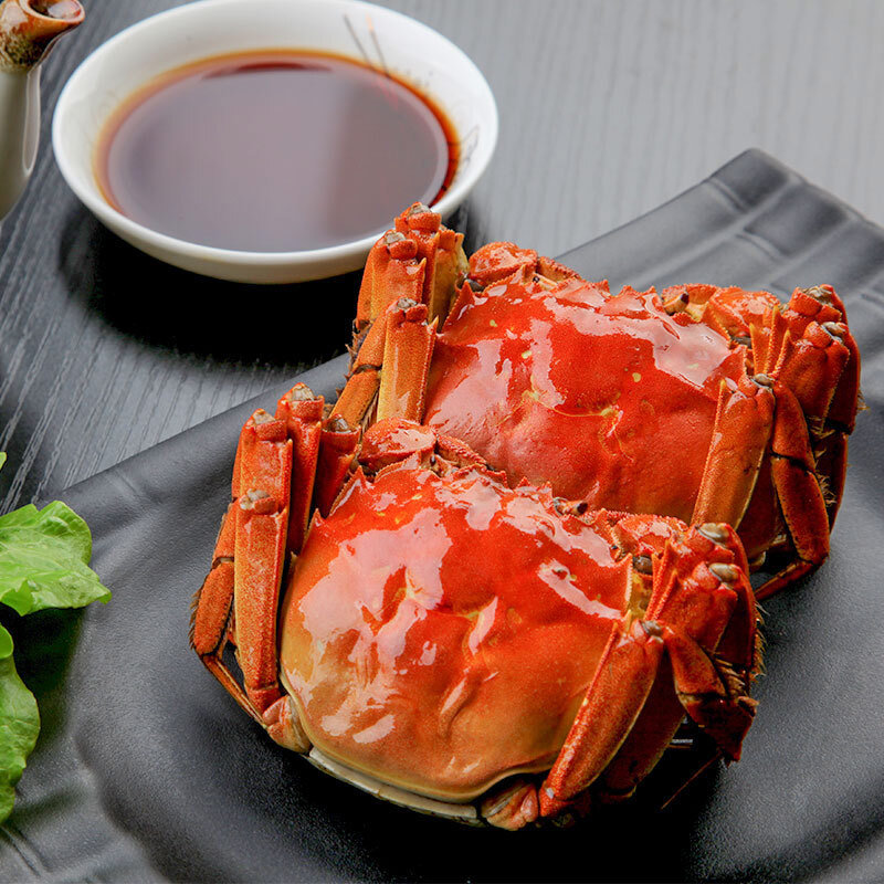 蟹宗活蟹大闸蟹鲜活螃蟹现货公3032两全母20224对8只生鲜活鲜年货礼品