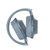 索尼(sony） MDR-H600A 头戴式耳机重低音立体声手机通话(月光蓝)第4张高清大图