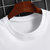 夏季男圆领短袖T恤打底衫棉质纯白男士半袖净版印花男装一件代发(L 51203黑色)第3张高清大图