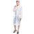 驰动成人雨衣EVA时尚雨衣白色XL码 加厚透气孔反光条非一次性雨衣男女士长款带帽第6张高清大图