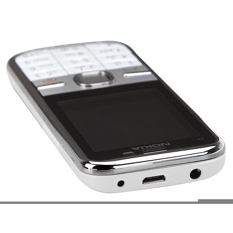 诺基亚(nokia)c5-00i 3g手机(白色)wcdma/gsm 非定制机