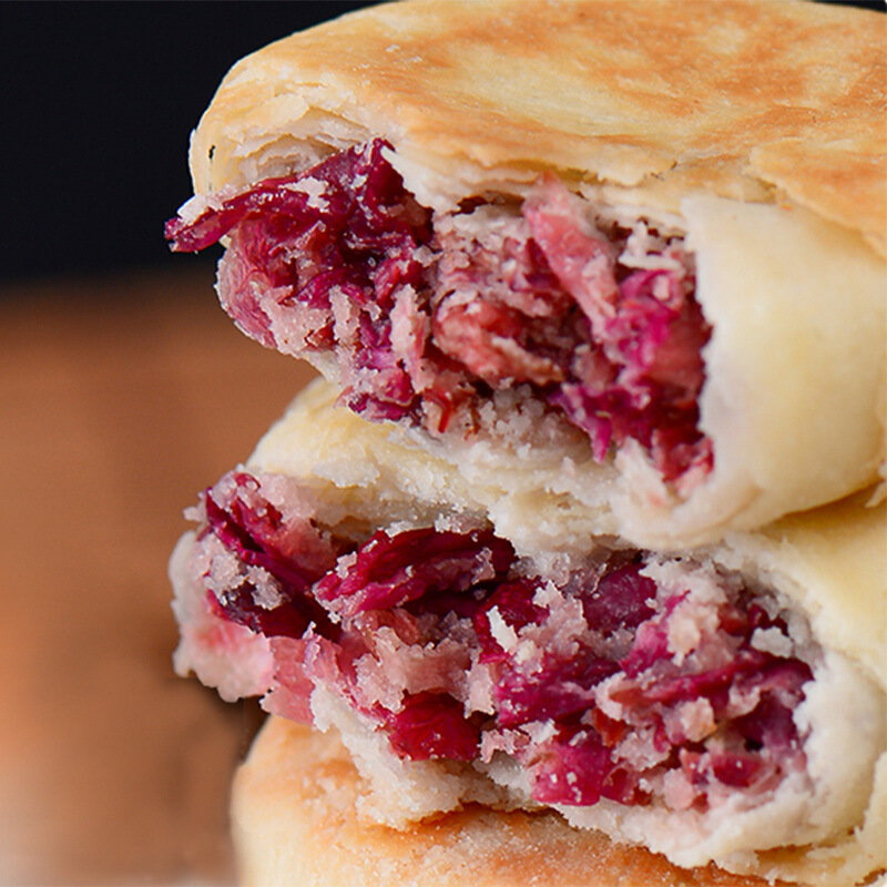 潘祥记玫瑰鲜花饼16枚玫瑰饼400g国美超市甄选