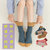 安贝雅儿童四季中筒袜5双装ABY-001[乐娱购]XL码其他 舒适透气柔软第2张高清大图