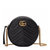 GucciGGMarmont系列圆形单肩包550154-0OLET皮革黑色 时尚百搭第11张高清大图