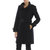 Burberry女士黑色羊毛羊绒大衣 40171304黑 时尚百搭第6张高清大图