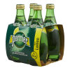 Perrier巴黎水330ml*24瓶气泡矿泉水柠檬味含气（玻璃瓶） 国美超市甄选