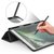 ESCASE 苹果iPad Pro10.5英寸保护套 平板电脑保护套10.5 ES-NB18混纺布艺爵士黑第6张高清大图