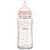 NUK宽口径玻璃奶瓶粉色240ml 配防胀气自然实感硅胶奶嘴6个月以上中圆孔第8张高清大图