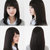美元素假发 女 气质型真发长发型 女士假发套mr044(n2手织顶心自然黑)第4张高清大图