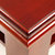 宏图景时 办公室茶几HTJS-Z009（正方形）(红棕色 600*600*450mm)第4张高清大图