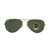 雷朋（ray-ban)金色镜架墨绿色镜片太阳眼镜 RB3025 L0205 58(墨绿片)第3张高清大图