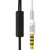 JBL C100SI 入耳式运动耳机 通话带麦线控音乐跑步耳机(黑色)第5张高清大图